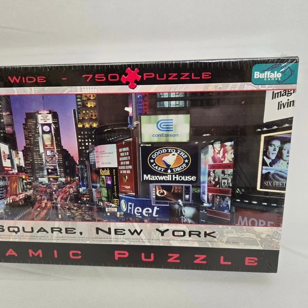 Panoramic Puzzle, Times Square New‎ York, 765 Pieces, 38.25